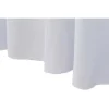 Venyvät pöytäliinat 2 kpl helmalla 183x76x74 cm valkoinen