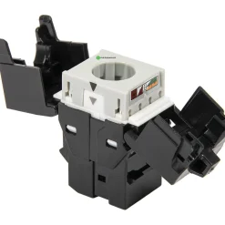 Verkkoliitin Pistesarjat Cat6 RJ45 UTP Keystone, musta