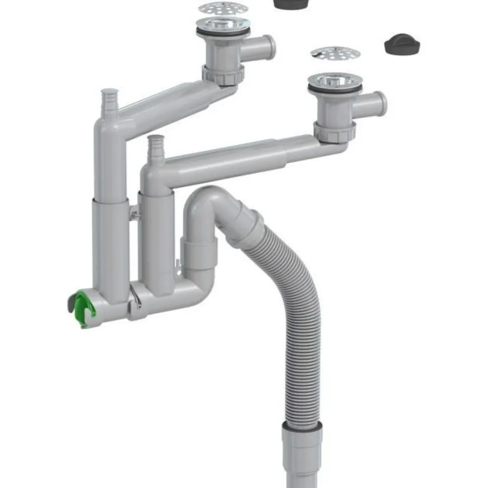 Vesilukko Prevex Smartloc, 2-os, 70mm sihdillä