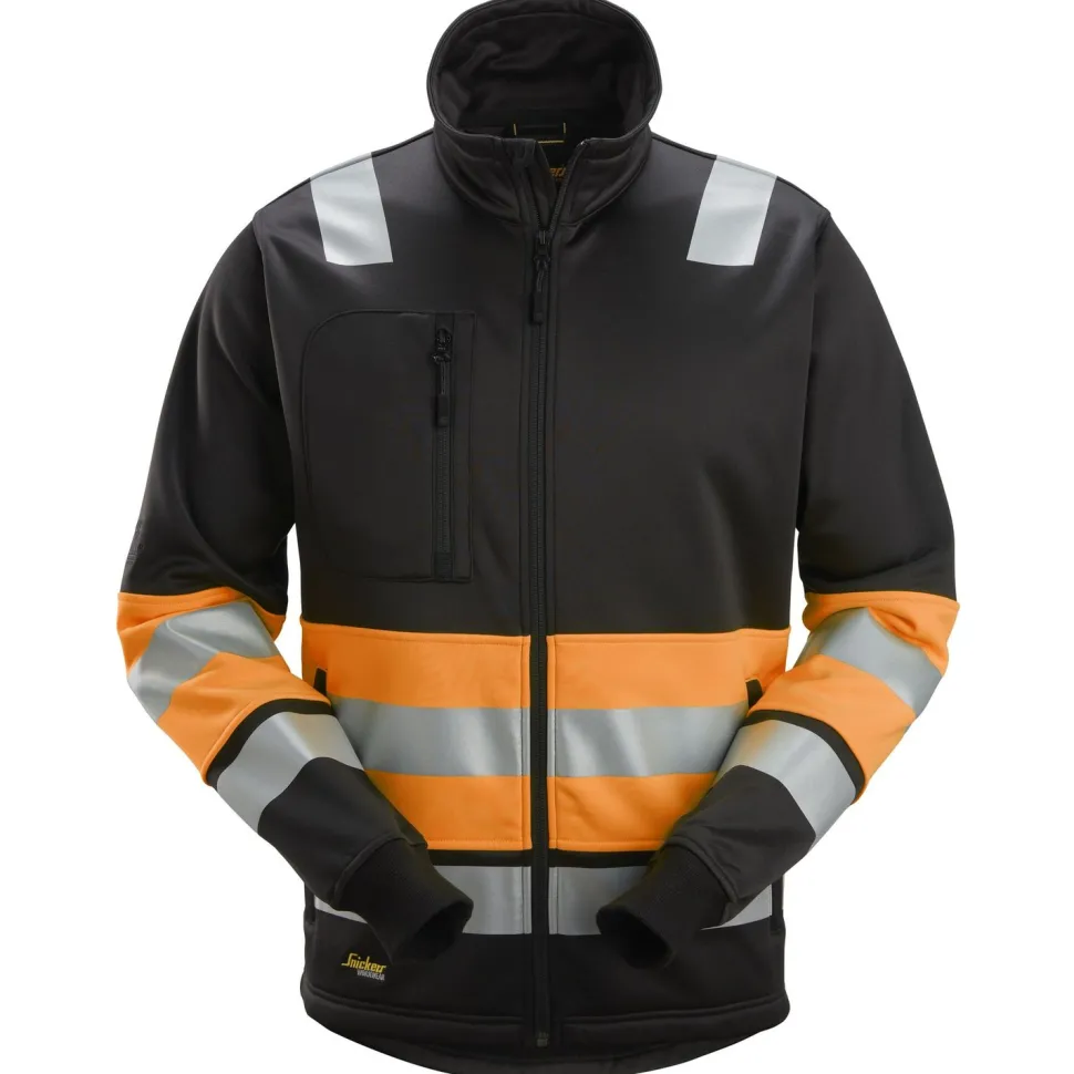 Vetoketjutakki Snickers Workwear 8034 High-Vis lk 1