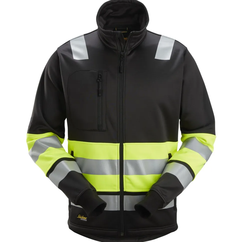 Vetoketjutakki Snickers Workwear 8034 High-Vis lk 1