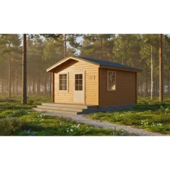Vierasmaja LP Garden V-L, 16m², harjakatto