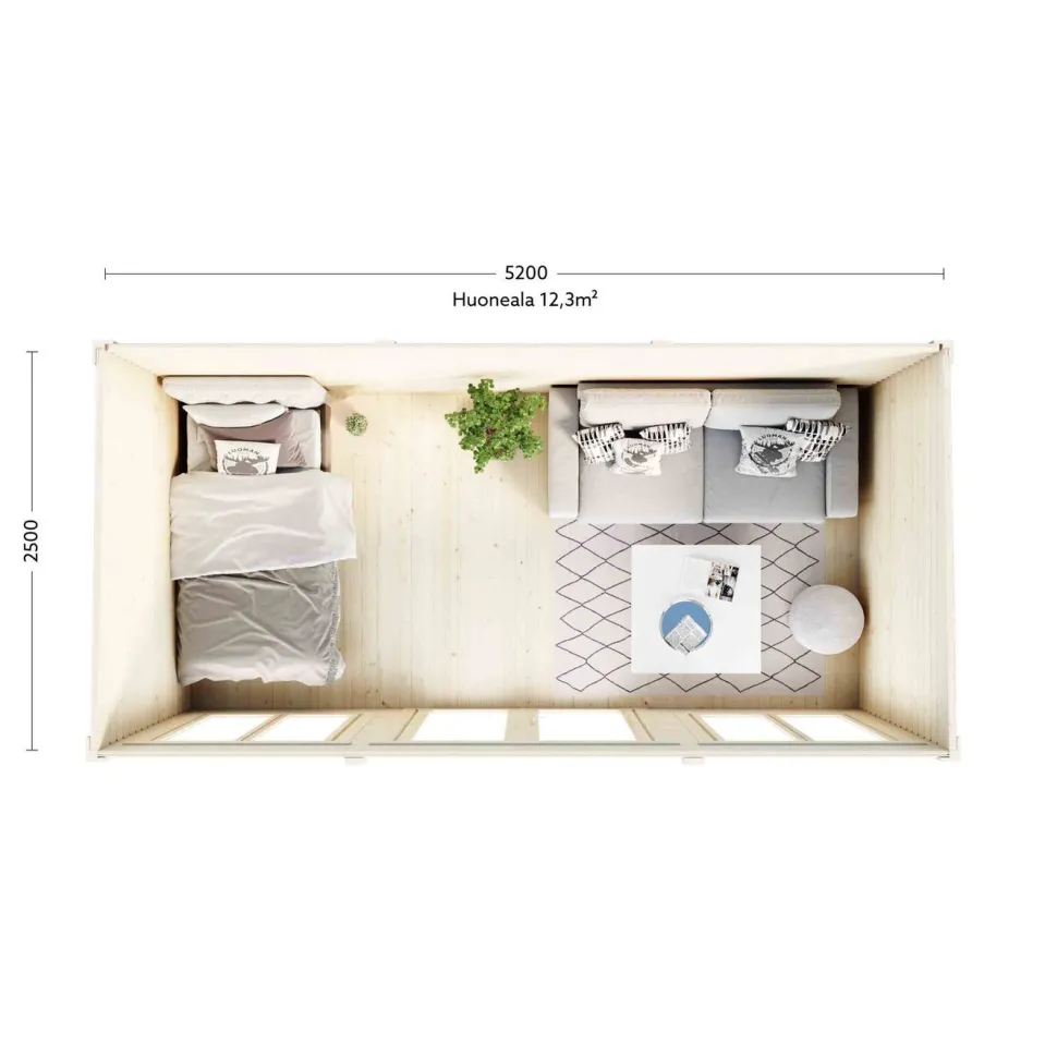 Vierasmaja Luoman Lillevilla 601 Siikajoki 13 m²
