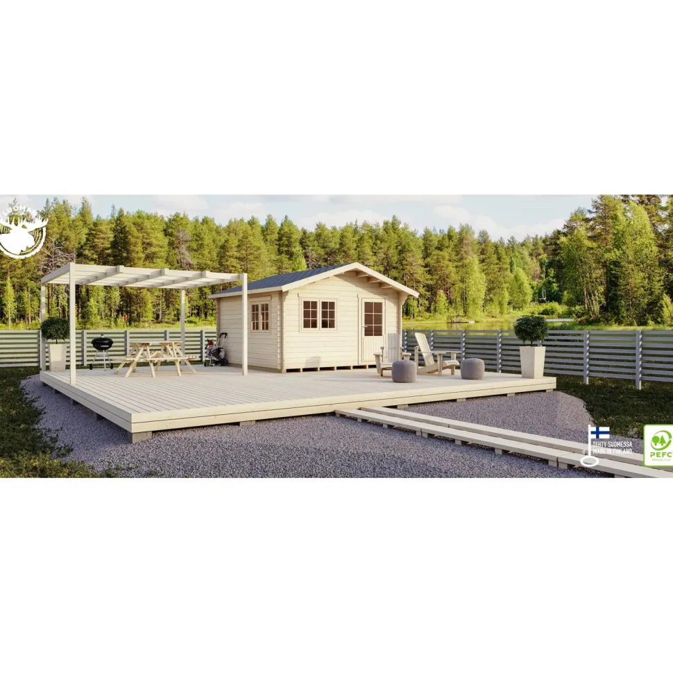 Vierasmaja Luoman Lillevilla 70-3 Lainio 15,2 m²