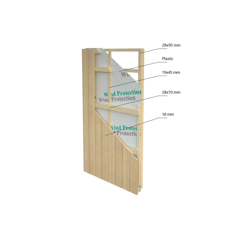 Vierasmaja Palmako Rebekka 31,8 m2, puuvalmis