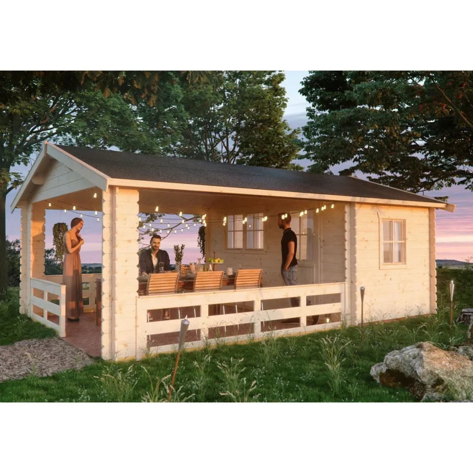 Vierasmaja Skan Holz Alicante 2 7,6 + 13,8 m²