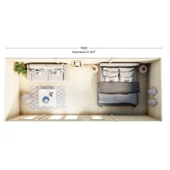 Vierasmökki Luoman Lillevilla 453 Ruovesi 22,2 m²