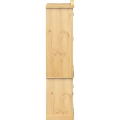Vitriinikaappi Corona 103,5x42x180 cm täysi mänty (02777)