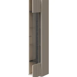 Vitriinikaappi Nomla PHILIPPE, 164cm, beige