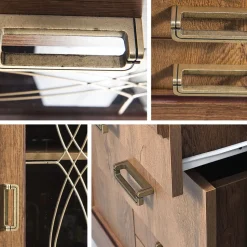 Vitriini Nomla TADEUSZ 14, 140x110cm, ruskea