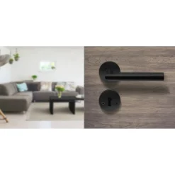 Väliovenpainike Beslagsboden Sparpack B236BNS musta
