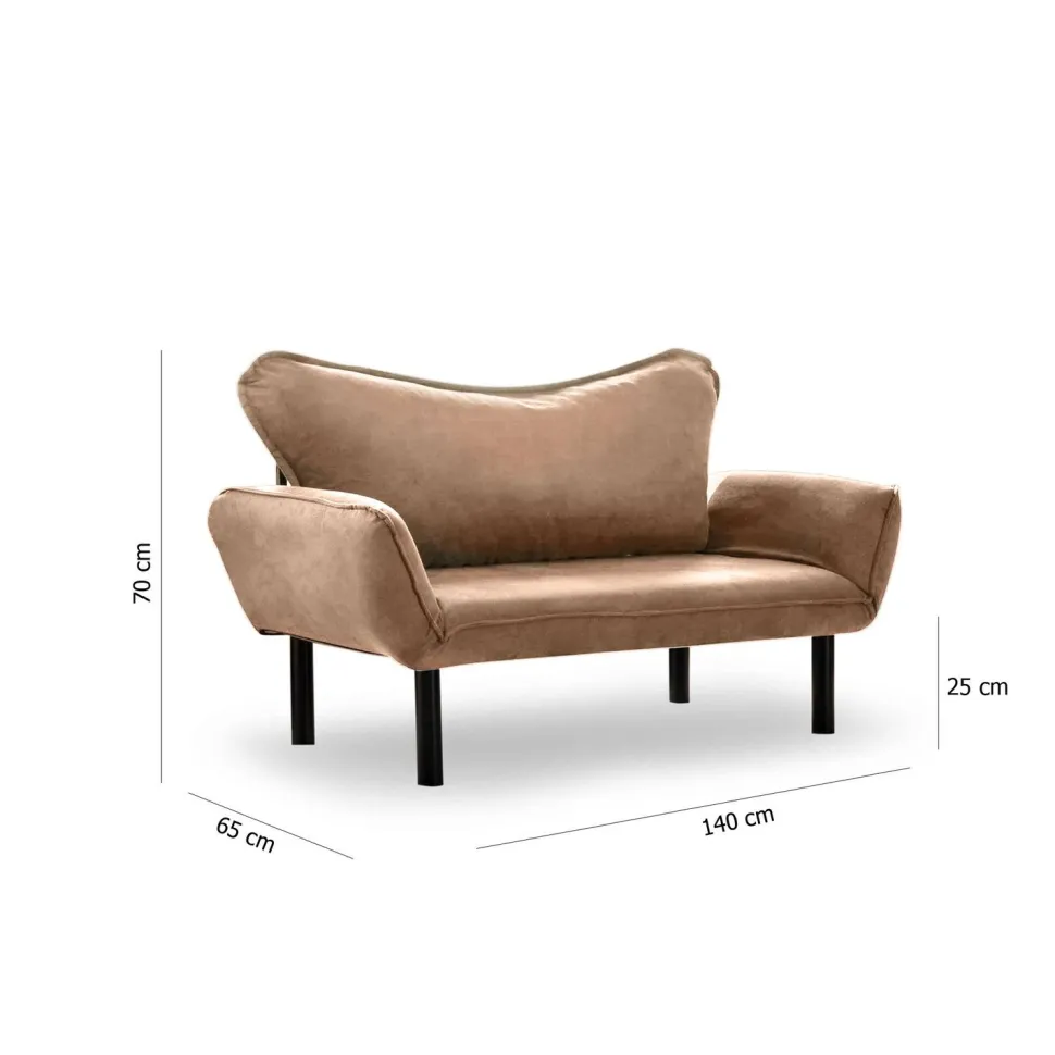 Vuodesohva Linento Furniture Chatto, 2-istuttava, eri värejä