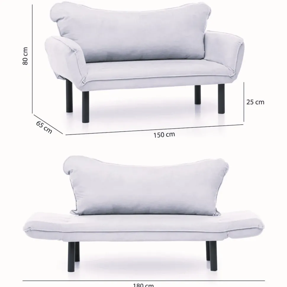 Vuodesohva Linento Furniture Chatto, 2-istuttava, eri värejä