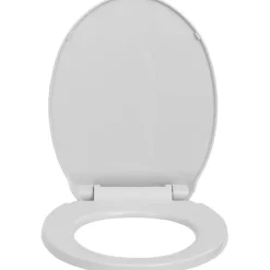 WC-istuimen kansi pehmeästi sulkeutuva pikakiinnityksellä soikea