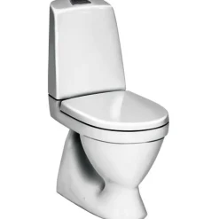 WC-istuin Gustavsberg Nautic 1500 Hygienic Flush kaksoishuuhtelu 4/2,5 l S-lukko avoin huuhtelukaulus soft closing kansi