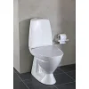 WC-istuin IDO Basic, piilo-S-lukko, 2-huuhtelu, istuinkannella