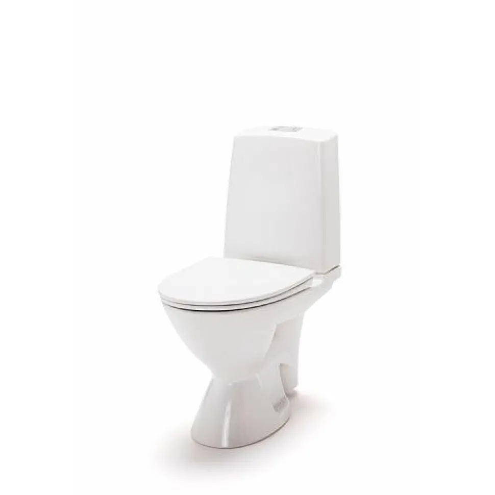 WC-istuin Ido Glow 63 kanneton kiinnitysrei'illä 2-huuhtelu peruskorjausmalli