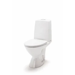 WC-istuin Ido Glow 63 kanneton kiinnitysrei'illä 2-huuhtelu poistoputki vasemmalle