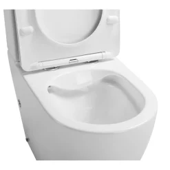 WC-istuin Interia Pacho Rimless, soft-close -kannella, eri värejä