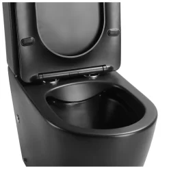 WC-istuin Interia Pacho Rimless, soft-close -kannella, eri värejä