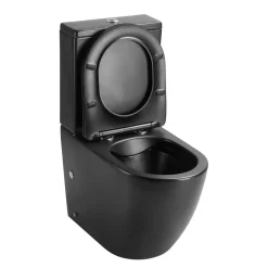 WC-istuin Interia Pacho Rimless, soft-close -kannella, eri värejä