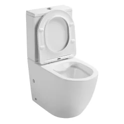 WC-istuin Interia Pacho Rimless, soft-close -kannella, eri värejä