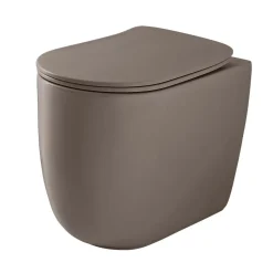 WC-istuin Kerasan Nolita 5318 Rimless S/P-lukko lattiamalli matta eri värejä