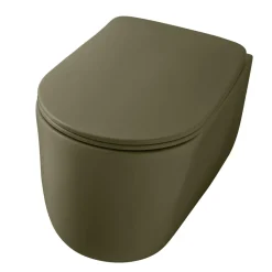 WC-istuin Kerasan Nolita 5314 Rimless seinämalli matta eri värejä