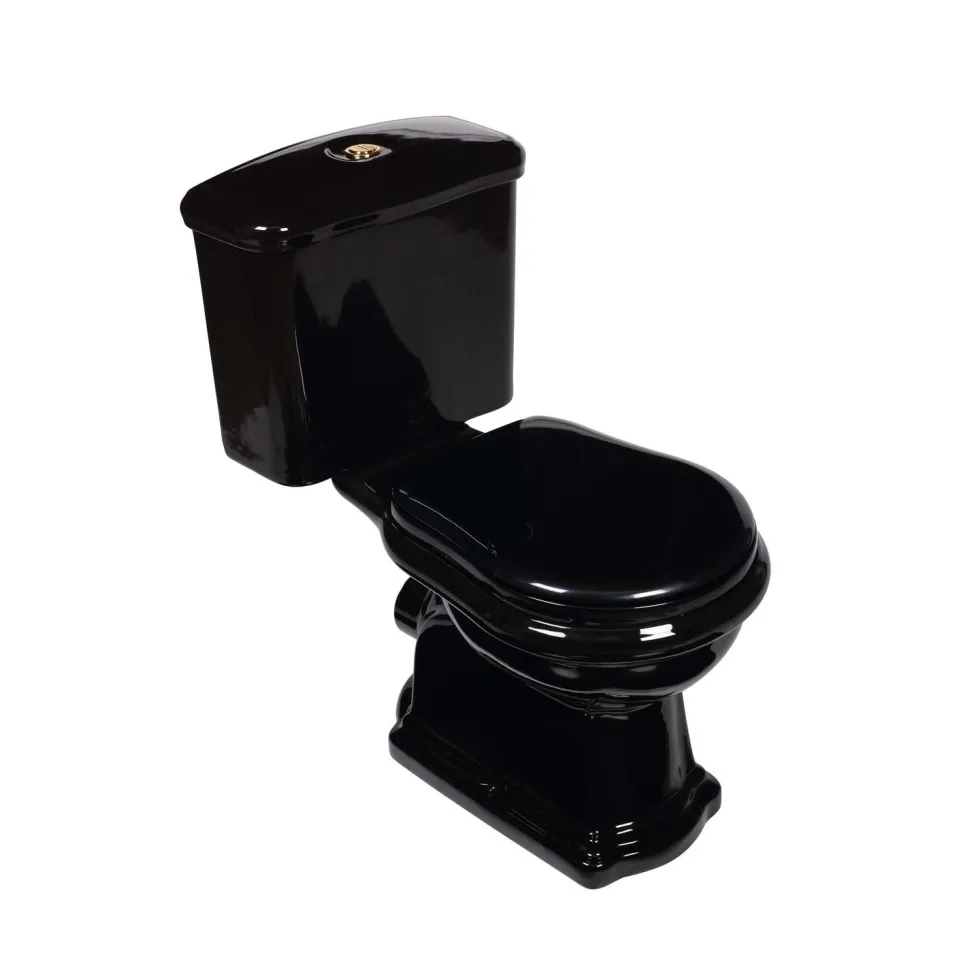 WC-istuin Kerasan Retro 3 P-lukko 3/6l kaksoishuuhtelu eri värejä