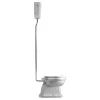 WC-istuin Kerasan Retro 1 P-lukko keraamisella yläsäiliöllä kromi