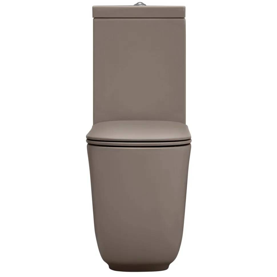 WC-istuin Kerasan Tribeca 3/6l kaksoishuuhtelu S/P-lukko matta eri värejä
