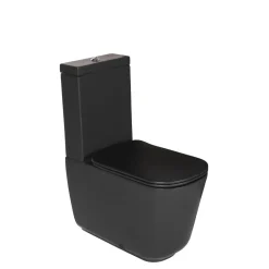 WC-istuin Kerasan Tribeca 3/6l kaksoishuuhtelu S/P-lukko matta eri värejä