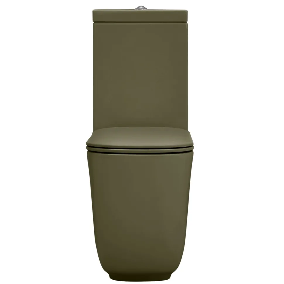WC-istuin Kerasan Tribeca 3/6l kaksoishuuhtelu S/P-lukko matta eri värejä