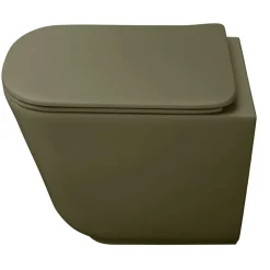 WC-istuin Kerasan Tribeca Rimless 5118 lattiamalli S/P-lukko matta eri värejä