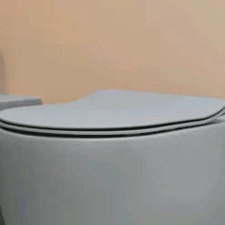 WC-istuin Lavabo Glomp, back to wall, huuhtelukaulukseton, matta, eri värejä