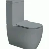WC-istuin Lavabo Glomp, huuhtelukaulukseton, valkoinen