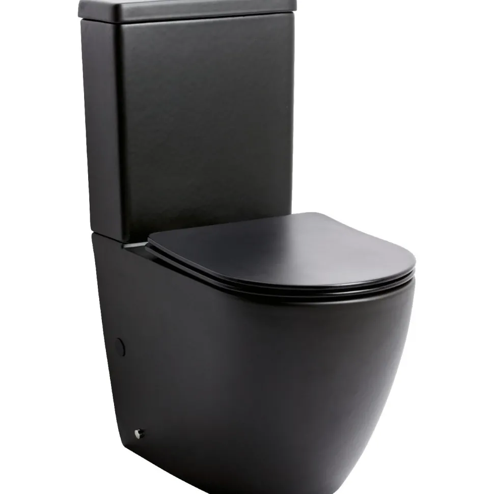 WC-istuin Lavabo Studio BTW, soft close -kannella, mattamusta