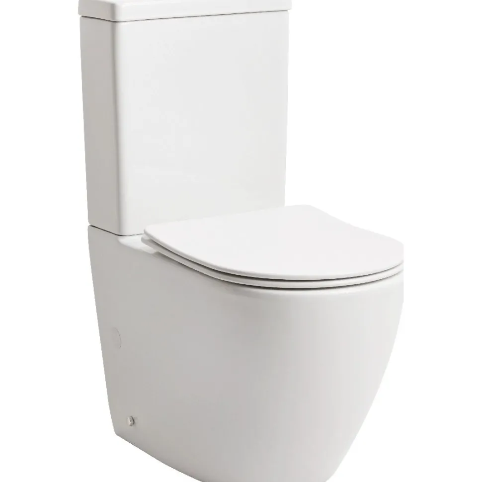 WC-istuin Lavabo Studio BTW, soft close -kannella, valkoinen