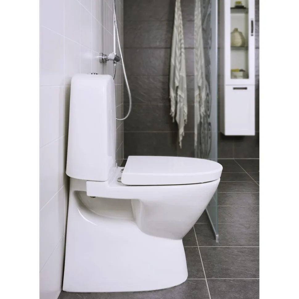 WC-istuin Noro Well No Rim Soft Close -kannella