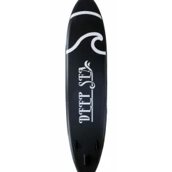 2x SUP-lautasetti Deep Sea XXL ilmatäytteinen 330 cm 15 PSI musta/valkoinen