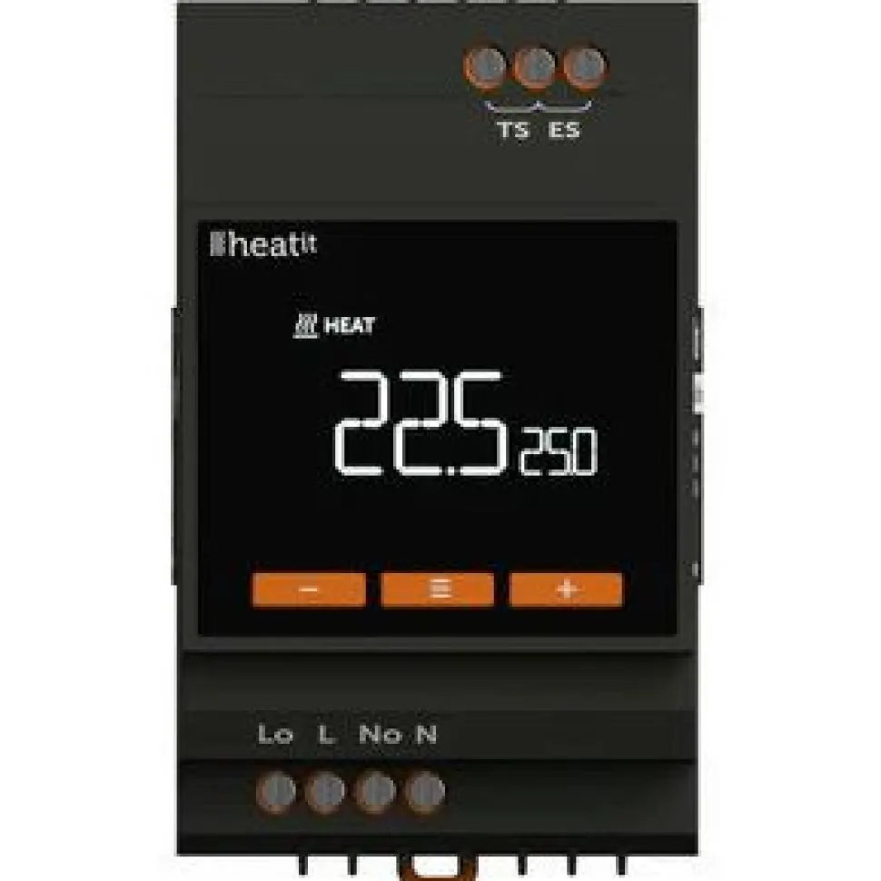 Yhdistelmätermostaatti Heatit DIN multifunction 16A