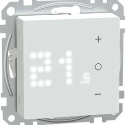 Yhdistelmätermostaatti Schneider Electric Exxact Wiser 16A, eri värejä