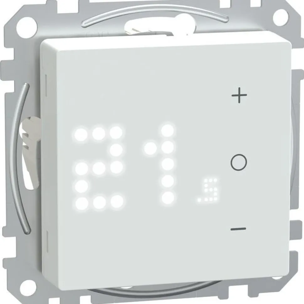 Yhdistelmätermostaatti Schneider Electric Exxact Wiser 16A, eri värejä