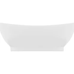 Ylellinen pesuallas ovaali matta valkoinen 58,5x39 cm