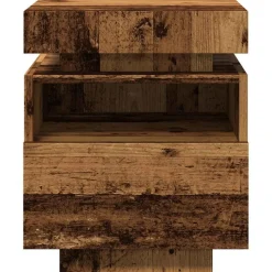 Yöpöydät LED-valoilla 40x39x48,5 cm, eri värejä ja pakkauskokoja (33073)